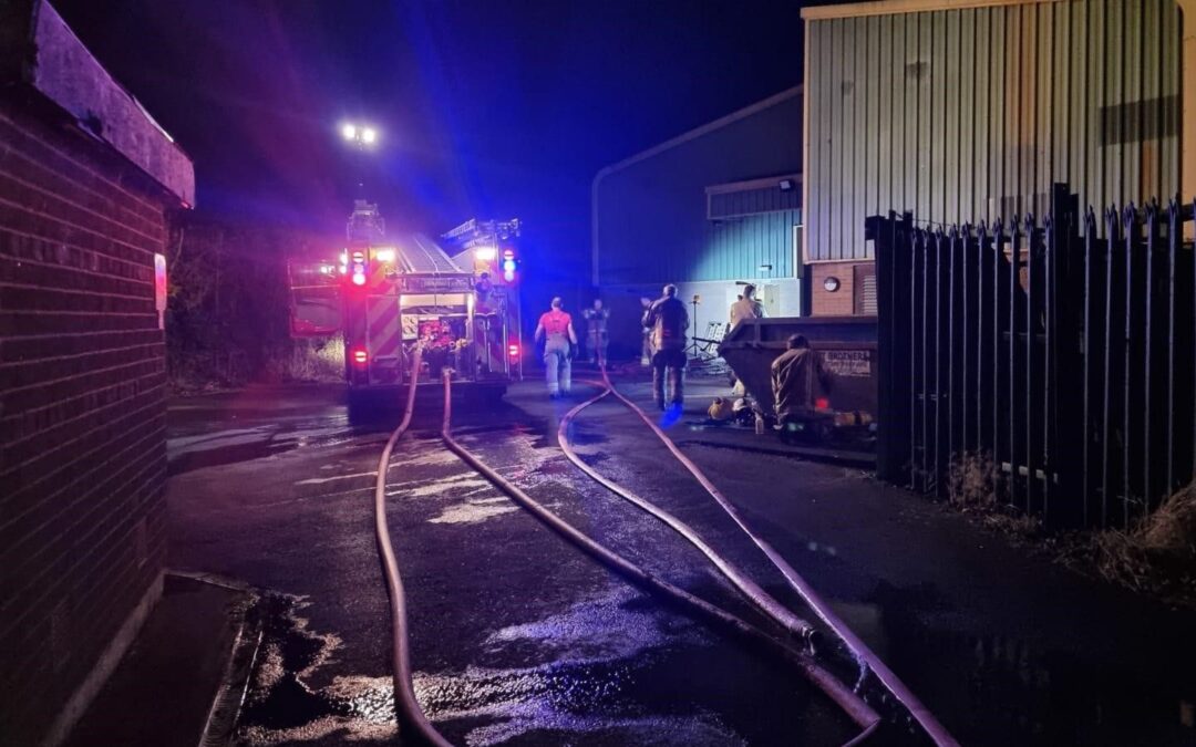 PCS Assists Hereford and Worcester Fire and Rescue Service